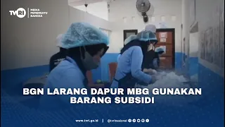 BGN Larang Dapur MBG Gunakan Barang Subsidi
