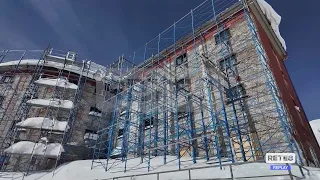AQ Gran Sasso construction works: Faccia update