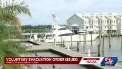 Plaquemines Parish issues voluntary evacuation for Tidewater Road area in Venice