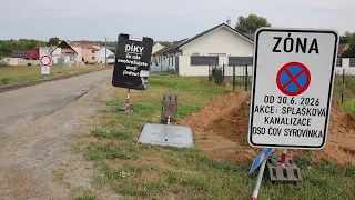 Silnici do Újezdce přerušily hned dvě úplné uzavírky