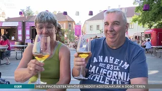 Helyi pincészetek minőségi nedűit kóstolhatják a Dobó téren - 2026.08.13.