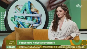 Fogyókúra helyett egyensúly – Mozaik