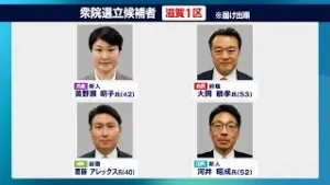 特集　衆議院議員選挙　滋賀１区の戦い