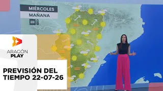 Aragon weather forecast, Wednesday, July 22