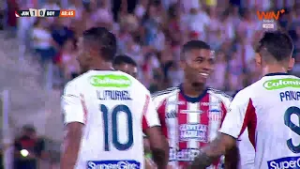 ¡CRISTIAN BARRIOS ANOTA EL SEGUNDO GOL DE JUNIOR ANTE BOYACÁ CHICÓ!  #LALIGAxWIN ?⚪?⚽