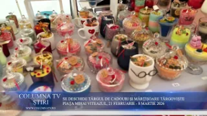 SE DESCHIDE TÂRGUL DE CADOURI ȘI MĂRȚIȘOARE TÂRGOVIȘTE, EDIȚIA 2026