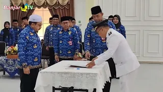 WAKIL BUPATI BANJAR LANTIK 64 PEJABAT