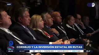 Cornejo y la inversión estatal en rutas