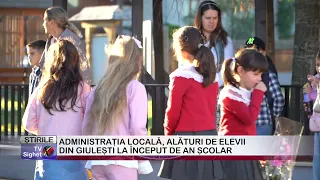 03 LOCAL ADMINISTRATION, ALONGSIDE STUDENTS IN GIULEȘTI AT THE START OF THE SCHOOL YEAR