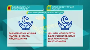 Жаңа Конституция жобасы