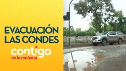Evacuation of FLOOD zone in Las Condes amid storm - Contigo en la Mañana