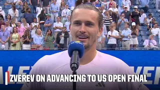 'I cannot make the American dream come true' - Alexander Zverev jokes after advancing to Final 😂🎾