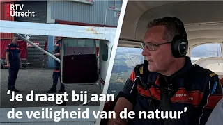 Glenn spot mogelijke bosbranden vanuit de lucht | RTV Utrecht