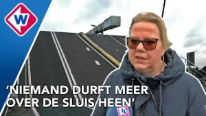 Buurtbewoners durven niet meer over sluis heen te rijden na ongeluk