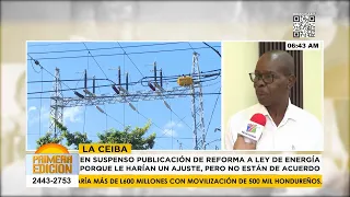 Publication of energy law reform on hold because it would be adjusted