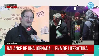 PARANÁ LEE: Writer Martín Kohan discusses his participation in the book fair