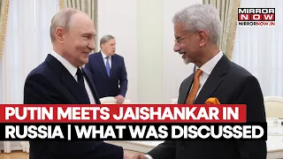Putin-Jaishankar Meet: Russia And India Discuss Expanding Strategic Ties At Kremlin | WATCH