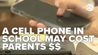 School may fine parents if students violate cell phone policy