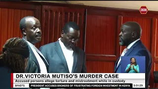 Defense lawyers apply to withdraw from Dr. Victoria Mutiso's murder case