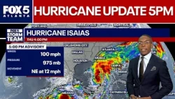 Category 2 storm heads for coast, but where will it hit | FOX 5 News