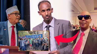 "Madaxweynuhu hawlo badan ayuu soo wadaa, Xasan & Ismail Cumar Geelana..."Siyaasi Caydaruus Maxamud