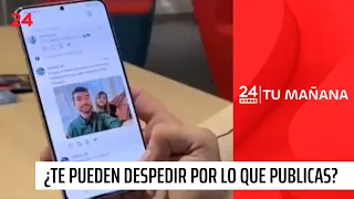 Chile lidera en miedo laboral: El 64% de los chilenos teme por sus publicaciones |24 Horas TVN Chile