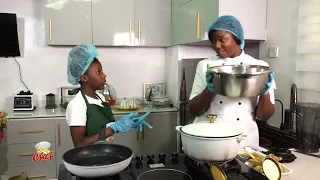 BE OUR CHEF || JOLLOF RICE, CHICKEN AND PLANTAIN