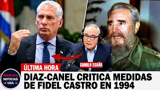 DIAZ-CANEL CRITICA MEDIDAS DE FIDEL CASTRO EN EL 94:  legalizar el dólar generó desigualdad en Cuba