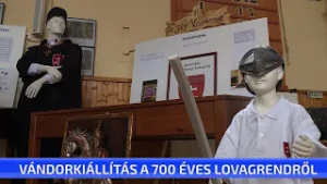 Vándorkiállítás a 700 éves lovagrendről