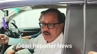 Goan Reporter ::: DDW Minister Subash Phaldesai comments on Water Related issues
