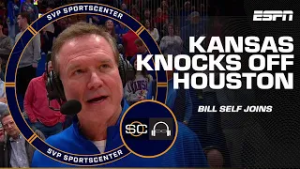 Houston vs. Kansas REACTION ? 'Our ceiling is still well in front of us' - Bill Self | SC with SVP