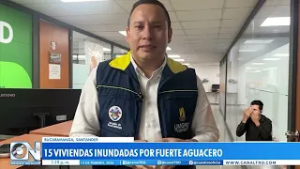 Aguacero desata emergencias en Bucaramanga: 15 viviendas afectadas