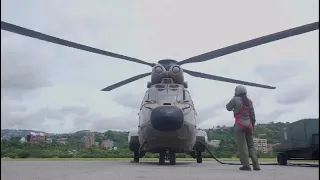 Puente aéreo que conecta la Base Aérea de La Carlota con Caraballeda