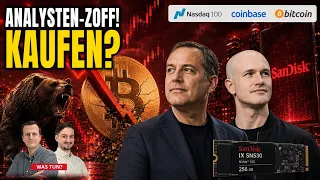 SanDisk: Price crash? Nasdaq 100, Coinbase, Bitcoin check-up