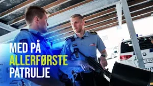 Politieleverne (2:10) | Med på allerførste patrulje