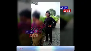 ৰাজপথত পে*ন্টৰ বেল্ট খুলি যুৱতীক প্ৰহাৰ এজন যুৱকৰ