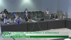 City Council Economic Development & Workforce Committee - October 5, 2026