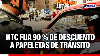 🔴🔵 MTC sets 90% discount on traffic fines: "Fines must be paid," asserts ATU