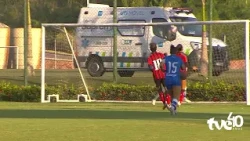 The winning goal for Flamengo in the first leg of the Bahia Women's Championship semi-final! #bai...