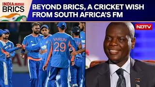 Beyond BRICS, A Cricket Wish From South Africa's Foreign Minister