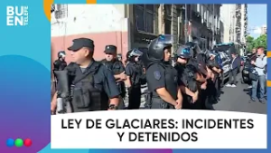 DETUVIERON y AGREDIERON a un CAMARÓGRAFO en una PROTESTA de ACTIVISTAS #BuenTelefe