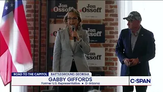 Former Rep. Gabby Giffords Speaks at Sen. Jon Ossoff (D-GA) Campaign Event