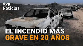 ALMERÍA WILDFIRE | LATEST on the TRAGEDY that has left AT LEAST 12 DEAD | RTVE News