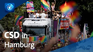 Erhöhte Sicherheitsvorkehrungen: CSD in Hamburg gestartet