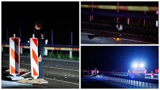 Vaizdai iš kraupios avarijos Vilniaus r.: kelkraštyje rastas žuvęs motociklininkas