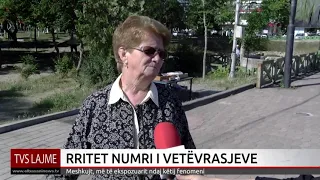 RRITET NUMRI I VETËVRASJEVE