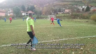 PRENOSIMO REZULTATE 4. KOLA GRADSKE NOGOMETNE LIGE VISOKO