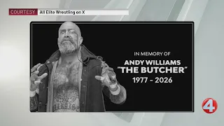 Andy 'The Butcher' Williams, guitarist and pro wrestler, dead at 48
