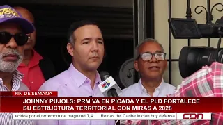 Johnny Pujols: PRM is in a nosedive and the PLD is strengthening its territorial structure