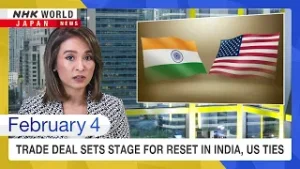 Trade deal sets stage for reset in India, US tiesーNHK WORLD-JAPAN NEWS